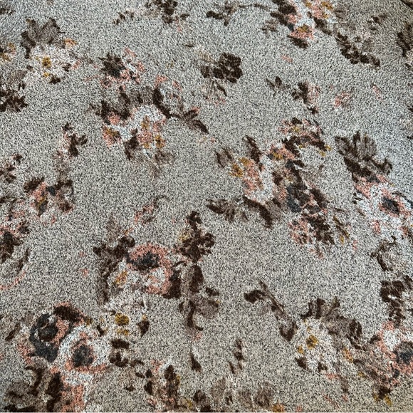 Maurice’s 24/7 Tunic Tee Light Brown Floral Sz Large - Picture 6 of 6